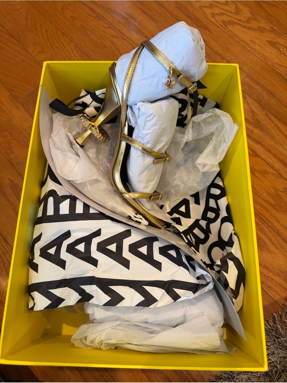 Marc Jacobs Daisy Heel Strappy Sandals Size EU 37 | US 7 | NIB - Picture 6 of 6